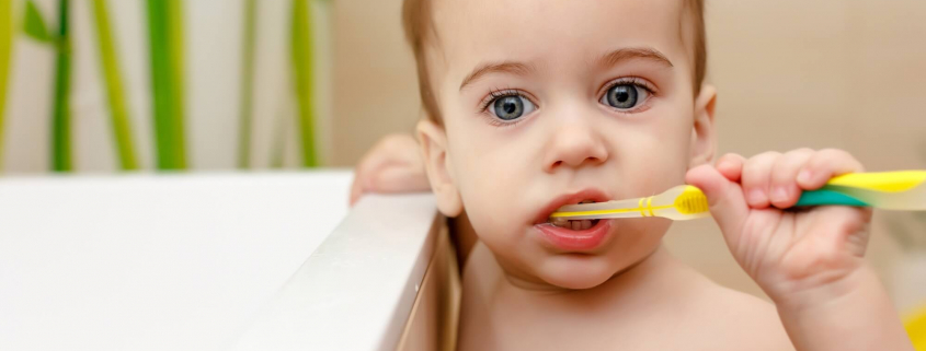 higiene dental en niños